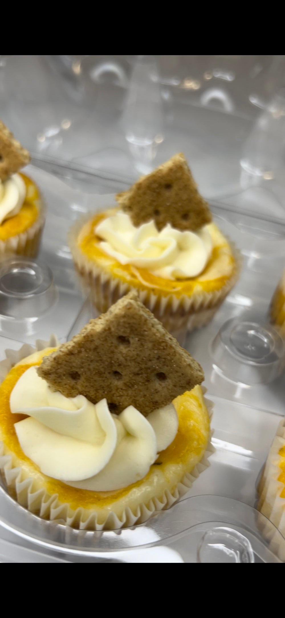 Sweet Potato Cheesecake Cupcake