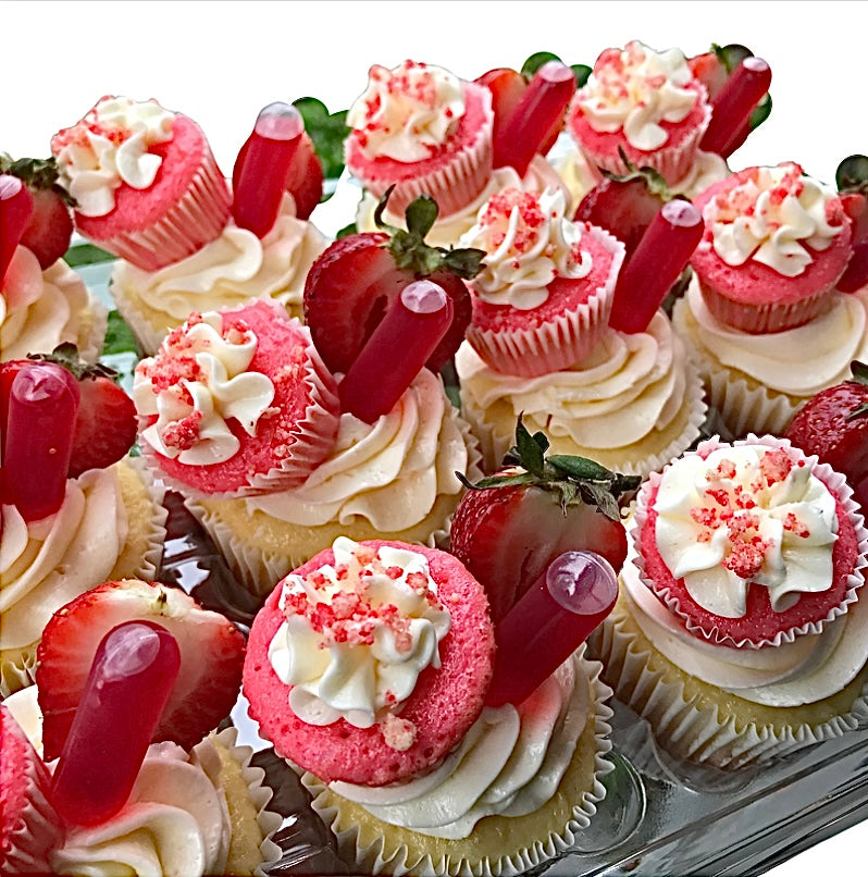 Strawberry Shortcake Cupcakes